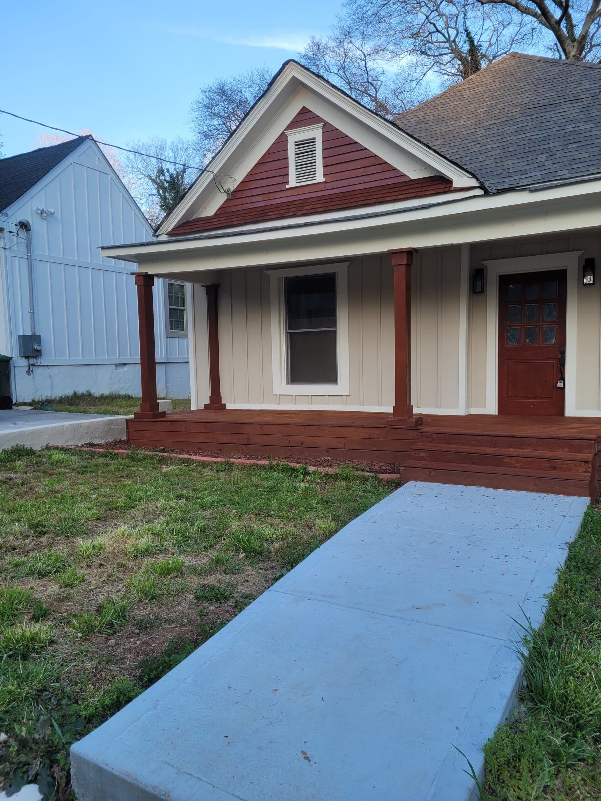 Completed renovation — North Grand Ave